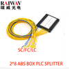 FTTH 2X8 2X16 2X32 ABS Box PLC Fiber Optical Splitter 